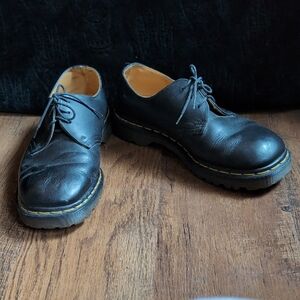 Dr. Martens Black Leather Oxfords